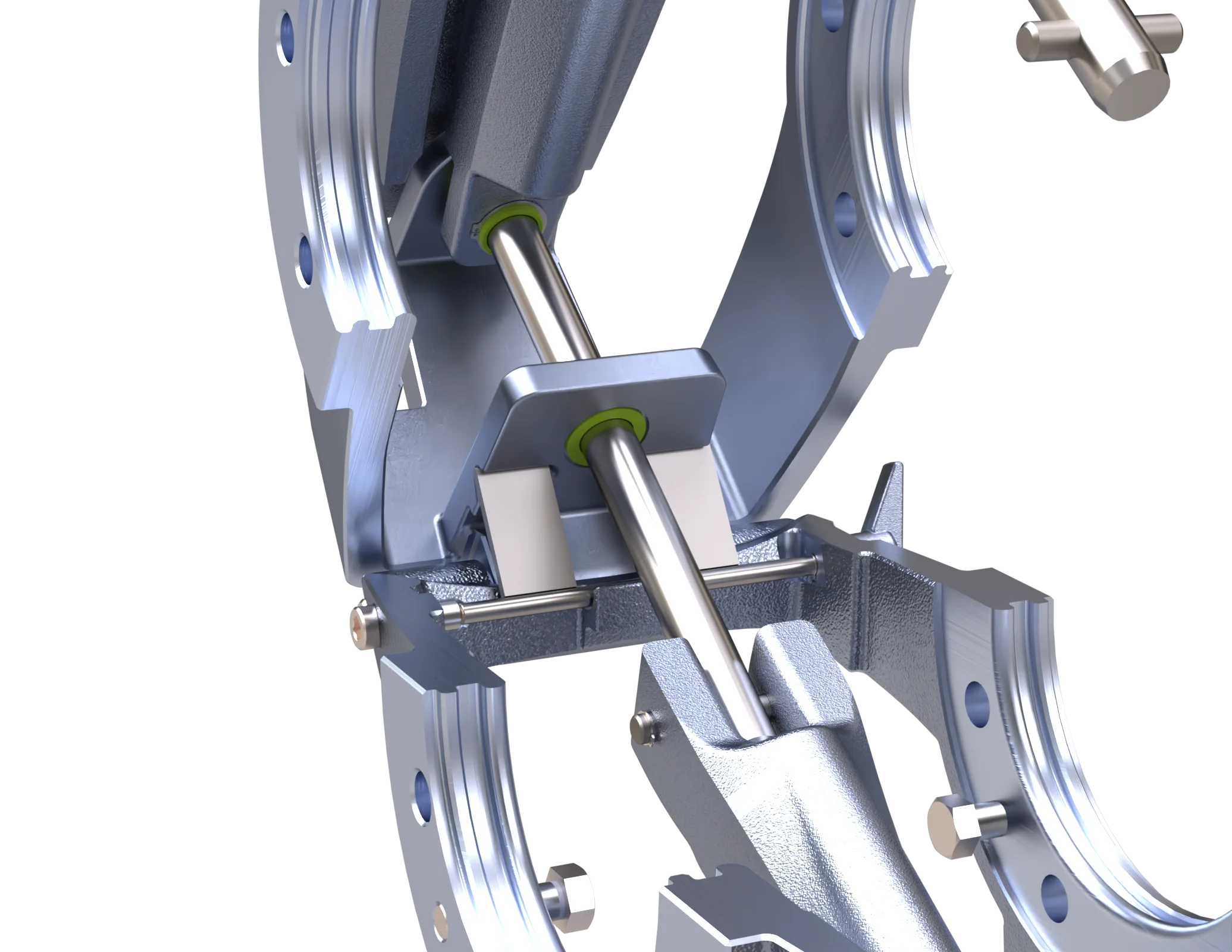 即納　ARCH FLOW GATHER OP Pinch valve – Open frame, high performance (OFHP) - Oxo Valve